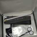 Megan Beard Shaping Tool,5 Piece Set Beard Shaper for Man - Include Professional Straight Edge Razor, Template Guide, 10 Count of Double Edge Blades, Barber Pencil and Stainless Steel Scissors.