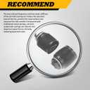 Pair Rear Airmatic Suspension Spring Bags Compatible with GX470 4Runner 2003-2009 Land Cruiser 120 2002-2009 4808035011 4809035011