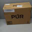 PUR 30-Cup Countertop Water Filter Dispenser, 1 Genuine PUR Filter, 2-in-1 Powerful Filtration, Lasts 2 Months or 40 Gallons, Dishwasher Safe, White/Blue (DS1800Z)