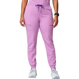 Fabletics Women's High Rise Active Scrub Jogger - MotionTech, 4-Way Stretch, Pocket-Packed, Lightweight, Semi-Slim Fit, M