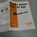 Fitarc Doorway Pull up Bar Wall Mount, Workout Equipment for Men, Fits 32"-36" Wall Studs