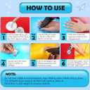 1Pcs 4.6 Feet Giant Inflatable Duck Outdoor Decorations,Huge Blow Up Yard Yellow Duck with Red Blue Clown Cloth Duck Pool Float for Summer Beach Pool Carnival Birthday Party Garden Decor (1Pack)