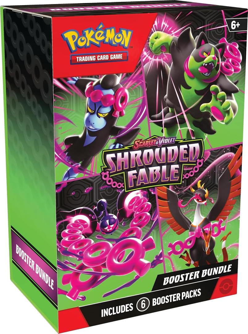 Pokmon TCG: Scarlet & VioletShrouded Fable Booster Bundle (6 Booster Packs)