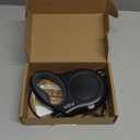 Fida Retractable Dog Leash, 16 ft Dog Walking Leash for Small Dogs up to 26 lbs, 360 Tangle Free, Black