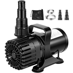 VIVOHOME 100W 1800GPH Submersible Water Pump with 180° Adjustable Water Outlet, 13.8ft High Lift for Waterfall Fountains Fish Tank Pond