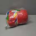 Yahenda 7 Pcs Clown Costume Set Halloween Cosplay Clown Red Nose Wig Shoes Hat Accessories Circus Carnival Party (Medium)