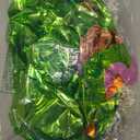 Dinosaur 1st Birthday Balloons Supplies- 40 Inch Large Foil Helium Green Number 1 Balloon with 4 Mini Dino Balloons, Dinosaur Theme Party Decor for Boys First Birthday Photo Props(Green 1)