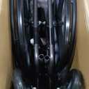 Medline Comfortable Folding Wheelchair with Swing-Back Desk-Length Arms and Swing-Away Footrests, 20W x 16D Seat