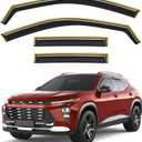 in-Channel Window Rain Guards for Chevy Trax 2024 2025 2026 | Extra Durable, Window Deflectors, Window Visors, Vent Shades, Vent Visors, Accessories