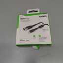 Belkin BoostCharge Braided Lightning Cable - 3.3ft/1M - MFi Certified Apple iPhone Charger USB to Lightning Cable - iPhone Cable - iPhone Charger Cord - Apple Phone Charger - Black