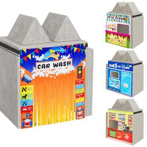 Play Panel for Kids Play Couch 4 PCS Children's Play Panel for Toddler Foam Sofa (Play Couch not Included) (4 Styles)