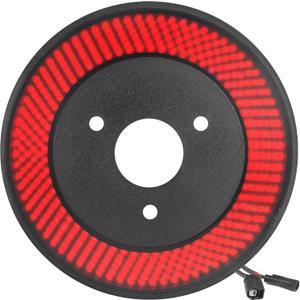 Spare Tire Brake Light for Ford Bronco 2021 2022 2023 2-Door & 4-Door Third Brake Light Plug & Play Red LED Wheel Light Rear Light for Ford Bronco Accessories