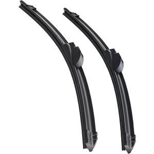 10 x Premium All-Season Windshield Wiper Blades – Streak-Free, Quiet Performance | Durable Rubber, Easy Installation, Fits Most Cars (22''+22'')