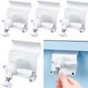 2 Pcs Vinyl Siding Clips Hooks for Mounting Security Camera Hanger No Drill Outdoor Weatherproof Stainless Steel Vinyl Hooks Compatible with Ring Stick Cam Compatible with Indoor Cam