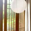 Large 23inch White Round Paper Lamp shade,Chinese Lanterns,Pendent Paper Lantern,Interior Decoration