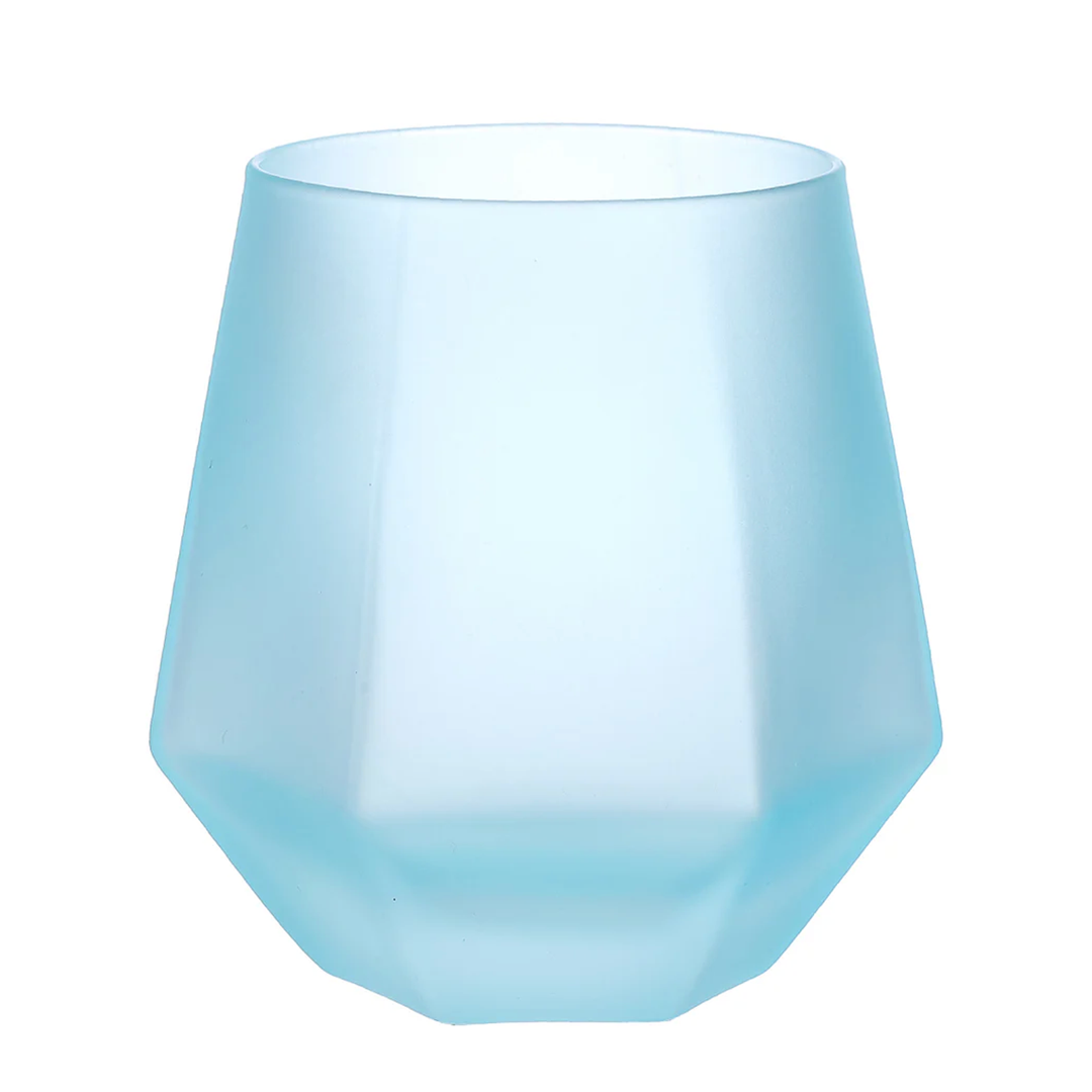 2 Pcs Wine2Go Diamond Silicone Wine Glasses 9oz