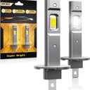 Interior Lights Dome Map Door License Plate Lights 800% Brighter 1:1 Mini Size, No Adapter Required Non-Polarity 6500K Cool White, Plug and Play IP68 Waterproof, Pack of 2