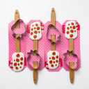 Strawberry Spatula & Cookie Cutter, 4 pcs