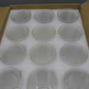 12pcs Glass Cylinder Vases for Centerpieces - 6 Inch Tall Flower Vase for Wedding Decorations, Clear Glass Flower Vases Floating Candle Holder for Table Centerpiece Wedding Home Dcor