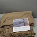 HOMERILLA Sectional Couch Covers for Sectional Sofa L Shaped Sofa Cover Blanket 2 Pieces L Shape Furniture Protector for Pets Dogs(Taupe, XXX-Large)