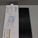 JALL 16" Large Digital Wall Mount Clock, Count Down Timer, Alarm, Big LED, 8 RGB Color, DST, Temperature for Living Room Classroom Desk, Xmas, Birthday Gift for Senior Mom Dad (White Shell, 16 inches)