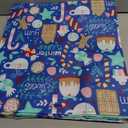 7pcs Christmas Theme Bags, Blue