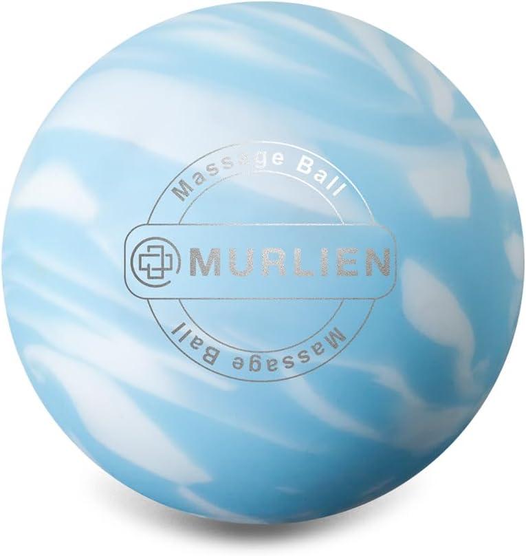 Massage Ball, Lacrosse Ball for Trigger Point Therapy, Deep Tissue, Myofascial Release, Sore Muscle Relief Massager for Neck, Shoulder, Back, Legs, Foot or Muscle Tension - Blue