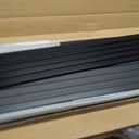 3D Slat Wall Panels, 16-Pack Faux Wood Decorative Wall Panels, Black