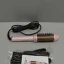 1 1/2 Inch Thermal Brush for Women, Hair Curling Heated Round Fast Heating, Hot Round Double Voltage for Travel for Hair Straightening Curling Volumize