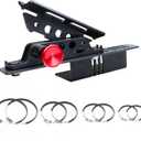 Quick Release Fire Extinguisher Mount Compatible with 2021 2022 2023 2024 2025 2026 Ford F150 Truck Accessories Fire Extinguisher Holder Mounting Brackets for 2021+ Ford F150 Vehicle, Aluminum