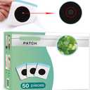 50 Patch Natural Herbal Belly Button Patch,Natural Herbal Belly Button Patch for Home use,Magnetic Navel Patch,Natural Plant Belly Button Patch