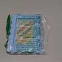 4x6 Picture Frame with Real Glass, Wooden Wavy Photo Frame with 3.5x5 Mat for Tabletop and Wall Hanging, Blue, 2 Pack