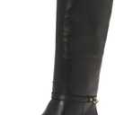 Vince Camuto Women's Adria Ankle Link Knee High Riding Boot, Black, 12