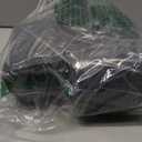 Bathroom Accessories Set, 6 Piece Bathroom Set with Toothbrush Holders, Soap Dispenser, Vanity Tray, Tumbler, Cotton Swab Jars, Bathroom OrganizerBathroom Sink Sets, Matte Black