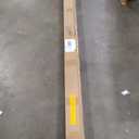 Vinyl PVC Black Real Estate Sign Post with Flat Cap 6ft. (4"x 4"x 72") Realtor Yard Signs Posts for Open House and Home for Sale, 36" Arm Holds Up to 24" Panel (No Panels)