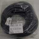 QWORK 20 Feet EPDM Rubber Trim Seal with Top Bulb, Fits Edge 1/16" to 1/8"