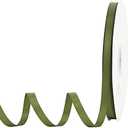MEEDEE Moss Ribbon 3/8 Inch Moss Green Ribbon Double Faced Satin Ribbon Green Wedding Ribbon Thin Green Ribbon for Gift Wrapping Ribbon for Crafts Ribbon for Card Making Green Favor Decor, 100 Yards
