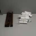 Renmxj Plant Propagation Station Tubes, 3 Tiered 15 Wall Hanging Glass Test Tubes Vase Planter for Hydroponic Home Garden Office Decor, Gardening Gifts for Women Plant Lover - Brown