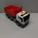 SpringFlower Dump Truck Toy for 3 4 5 6 7 Years Old Boy, Toy Dump Trucks Vehicle Toy with Sound and Light, Kids Toddlers Red Dump Truck Birthday Gifts for Boys & Girls
