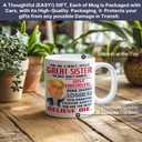Gifts for Sister, Funny Coffee Cup for Sisters  Birthday, Christmas, or Friendship Gift for Women, BBF, Bestie, 11 oz Mug
