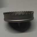 TCT Hole Saw Set, 6"(152mm) Heavy Duty Tungsten Carbide Tipped Hole Cutters for Stainless Steel Mild Steel Copper Iron Brass Plastic and More, with Titanium-Plated Pilot Drill Bits