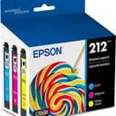 EPSON 212 Claria Ink Standard Capacity Color Combo Pack (T212520-S) Works with WorkForce WF-2830, WF-2850, Expression XP-4100, XP-4105