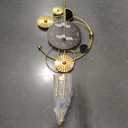 Large Wall Clock,Modern Silent Non-Ticking Metal Wall Clocks