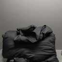 Bedsure Oversized King Comforter Set - Black Soft Bedding for All Seasons, Cationic Dyed Bed Set, 3 Pieces, 1 Oversized King Size Comforter (120"x98") and 2 Pillow Shams (20"x36"+2")