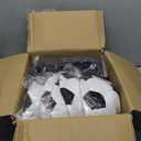 6 Pack Operation Deflated Christmas Soccer Ball with Pump for Child,Items Bulk Deals Soccer Balls,Classic Soccer Balls with Mesh Sport Bag Pump Needle for Shoebox Gift Fillers Charity Donations (size 5)