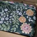 6x9 Area Rugs for Living Room: Floral Washable Rug Vintage Large Soft Boho Non-Slip Carpet Indoor Stain Resistant Thin Carpets for Bedroom Dining Room Farmhouse Nursery Hallway Home Office Dark Green