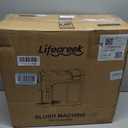 Lifecreek 98oz Slushie Machine for Home with No Ice Needed, 6 Preset Programs, Self-Cleaning Function, Quiet Operation, Perfect for Making Frozen Margaritas, Milkshakes, Smoothies, Frappes,Blue