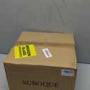 6 pcs Glass Storage Jars with Airtight Bamboo Lids - Stackable Kitchen Canisters for Candy, Cookies, Rice, Sugar, Flour, Pasta