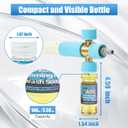 Tool Daily Original Soap Foam Cannon for Pressure Washer, 20 Pack Foaming Car Wash Soap, 5 Power Washer Nozzle Tips, 1/4 Inch Quick Connect