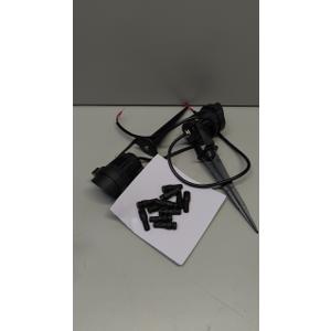 LAVAED 10W LED Landscape Lights 12V Outdoor Spotlight with Connectors Low Voltage Landscape Lighting Warm White Waterproof Yard Uplight(2Pack)